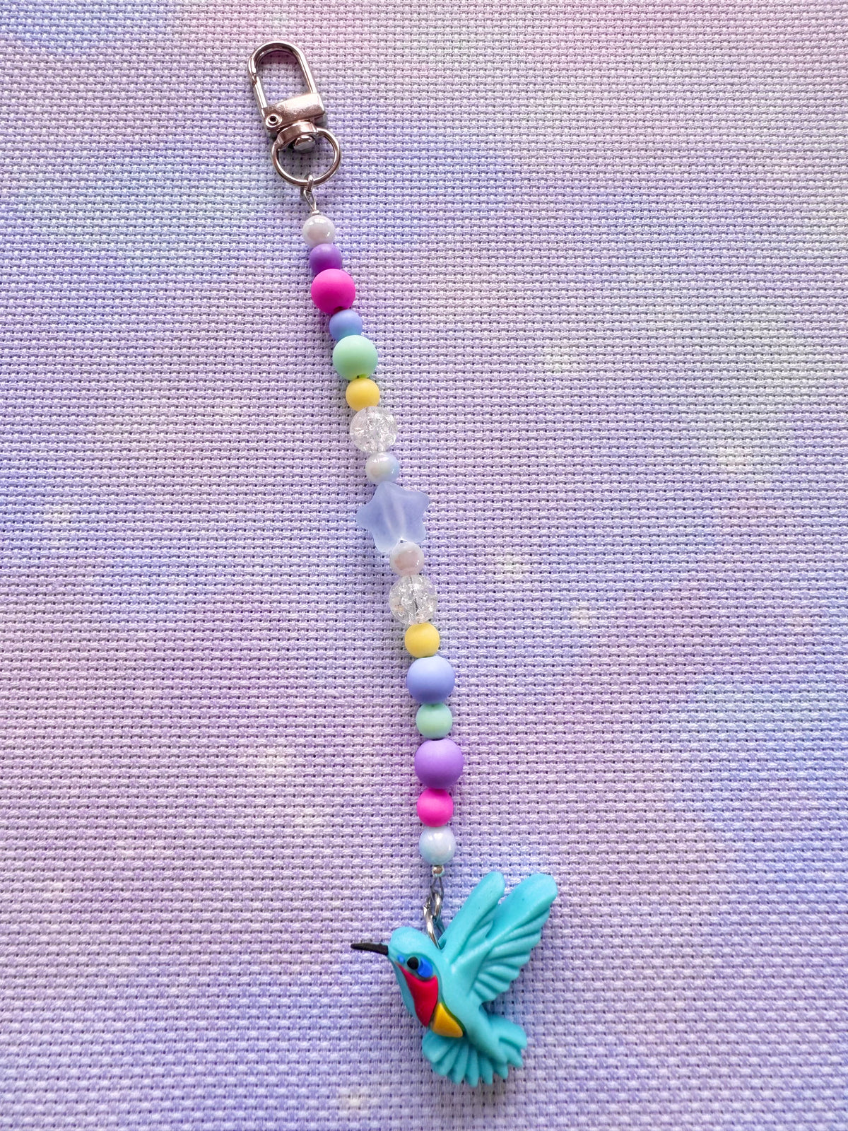 Hummingbird Scissor Fob - With Scissor Protector (4 Colours Available)