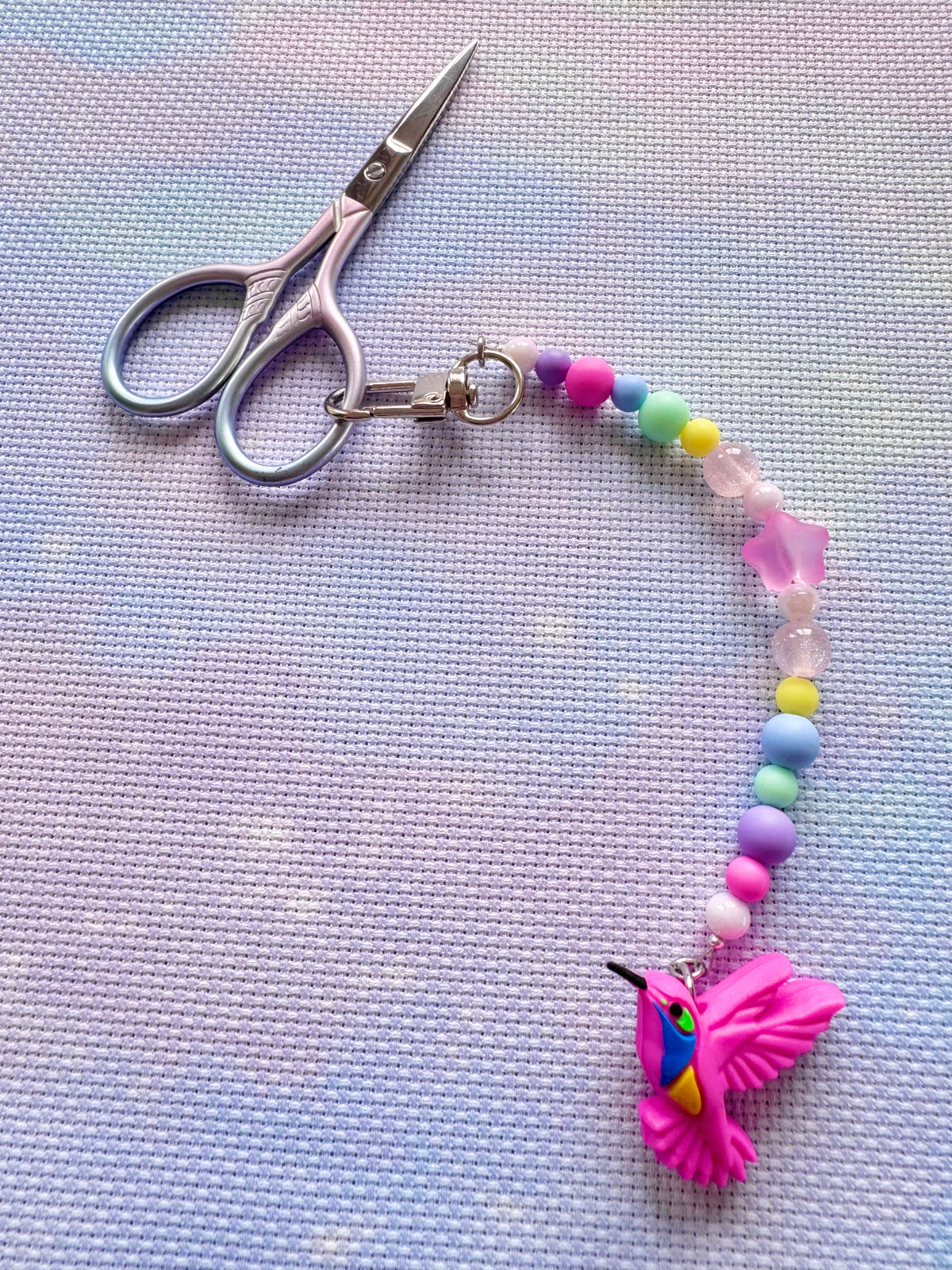 Hummingbird Scissor Fob - With Scissor Protector (4 Colours Available)