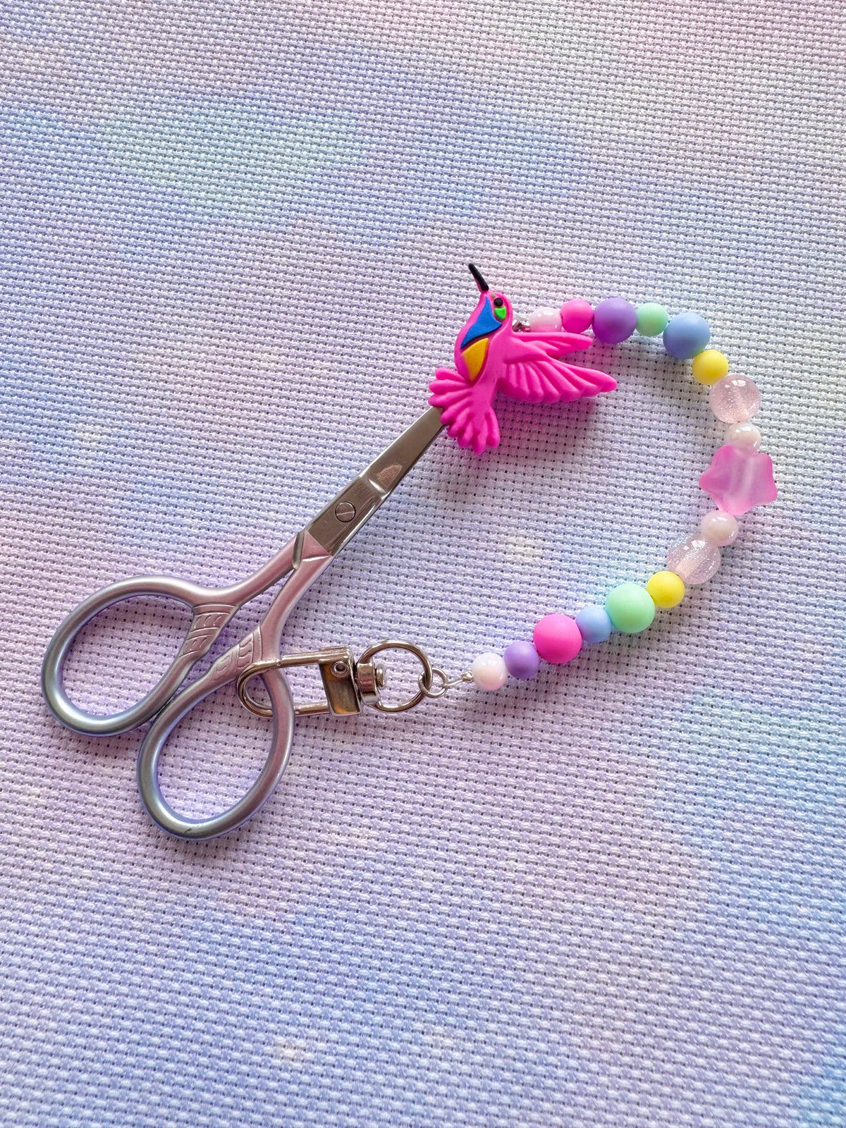 Hummingbird Scissor Fob - With Scissor Protector (4 Colours Available)