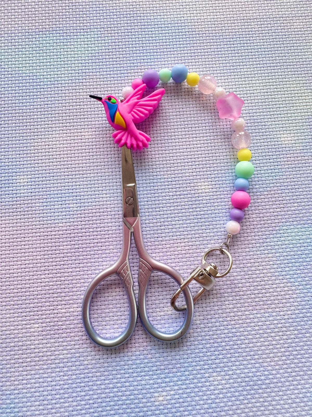 Hummingbird Scissor Fob - With Scissor Protector (4 Colours Available)