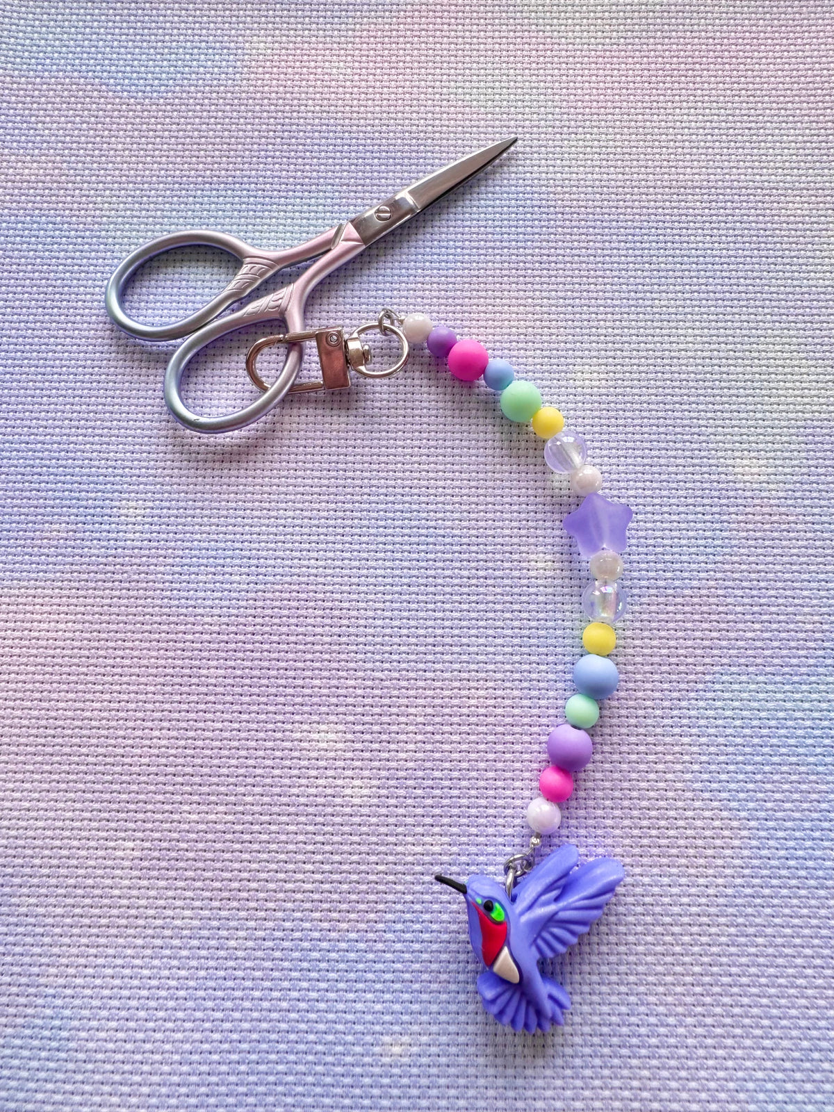 Hummingbird Scissor Fob - With Scissor Protector (4 Colours Available)