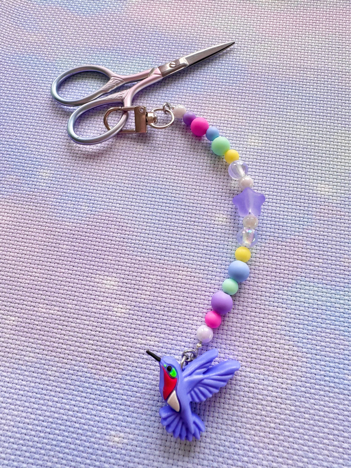 Hummingbird Scissor Fob - With Scissor Protector (4 Colours Available)