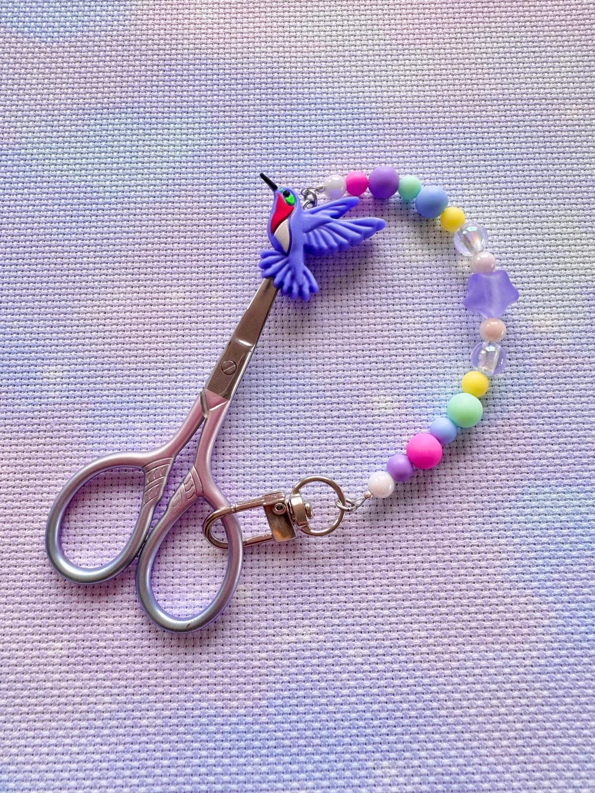 Hummingbird Scissor Fob - With Scissor Protector (4 Colours Available)