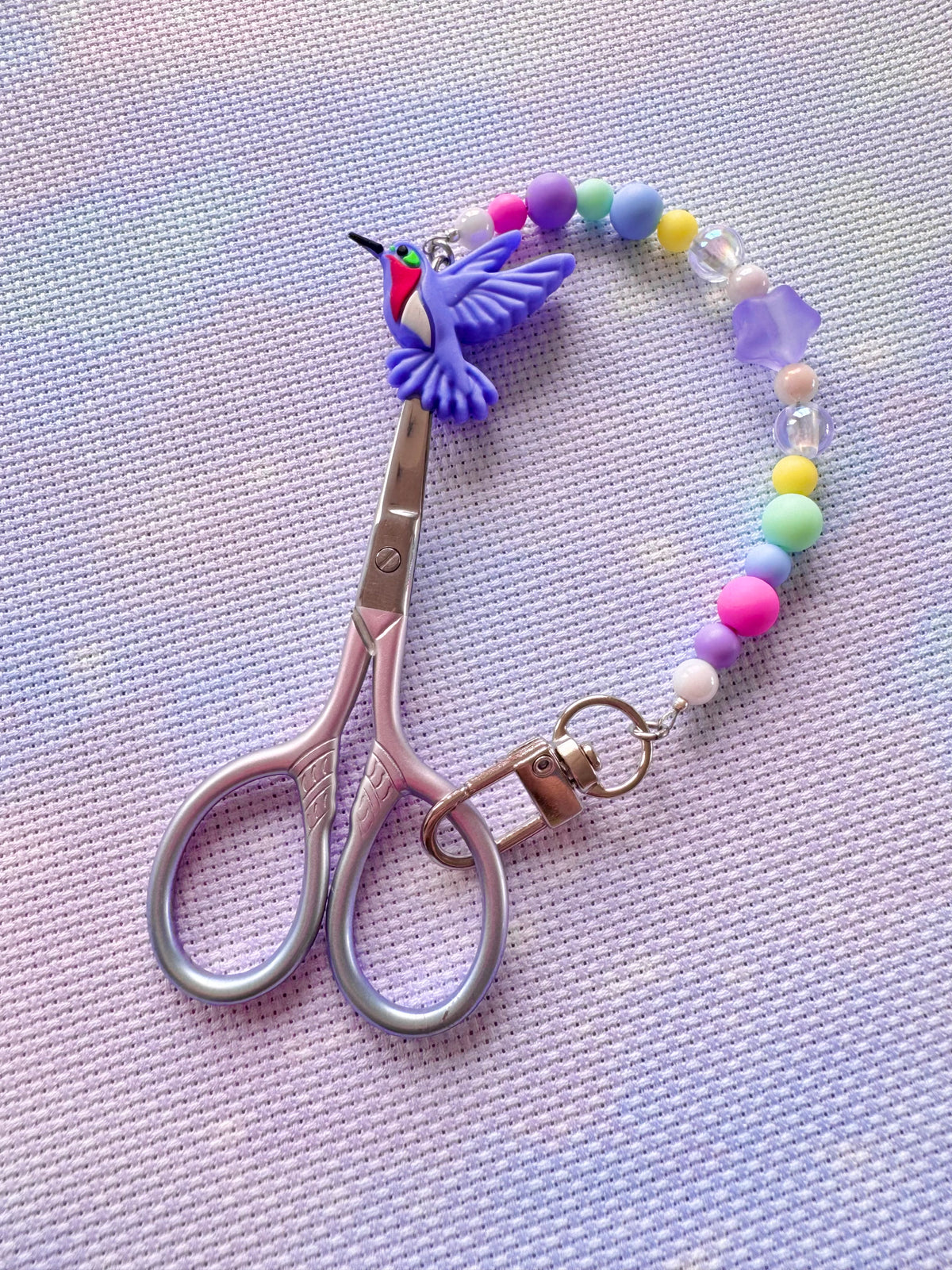Hummingbird Scissor Fob - With Scissor Protector (4 Colours Available)