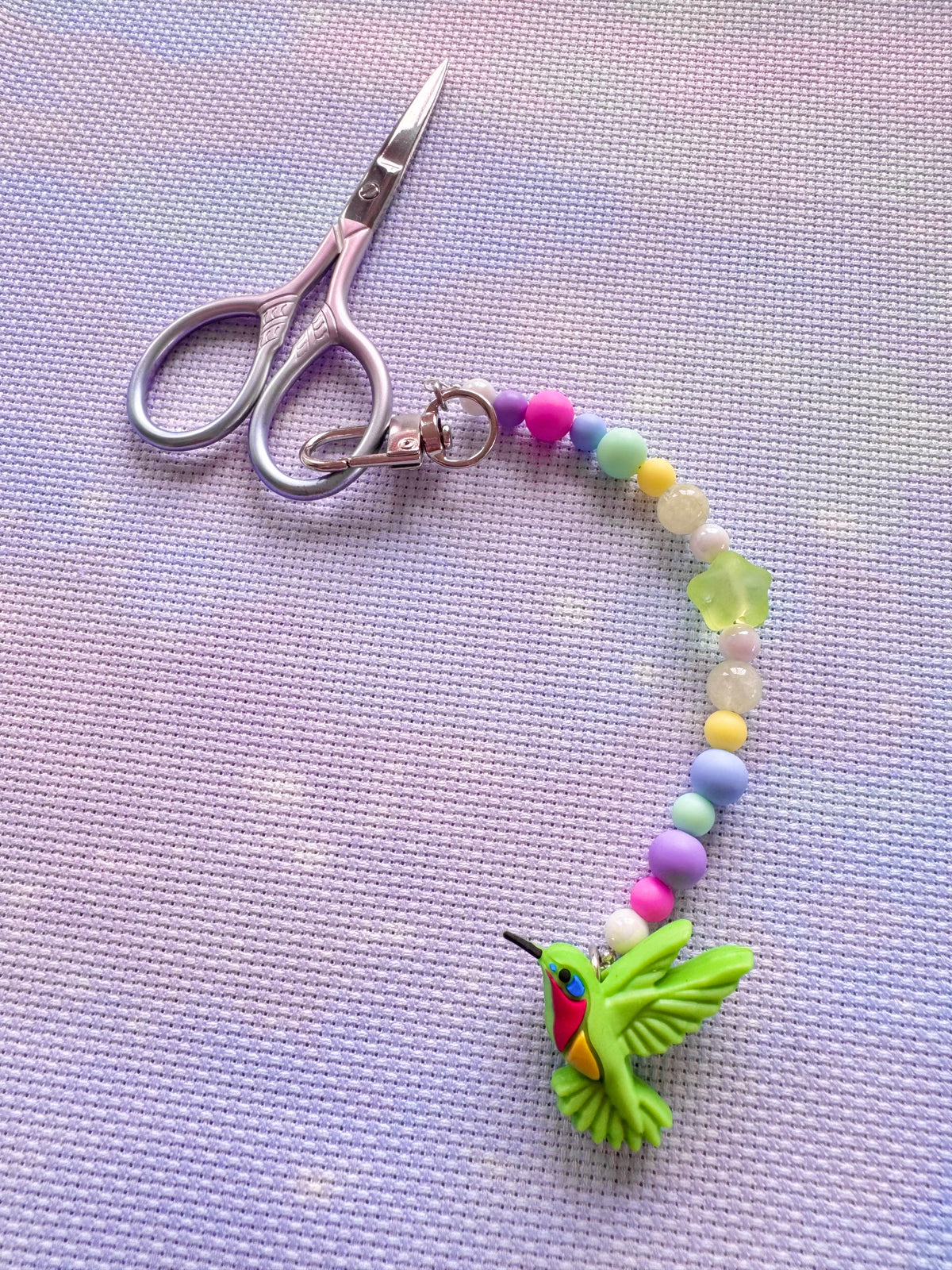 Hummingbird Scissor Fob - With Scissor Protector (4 Colours Available)