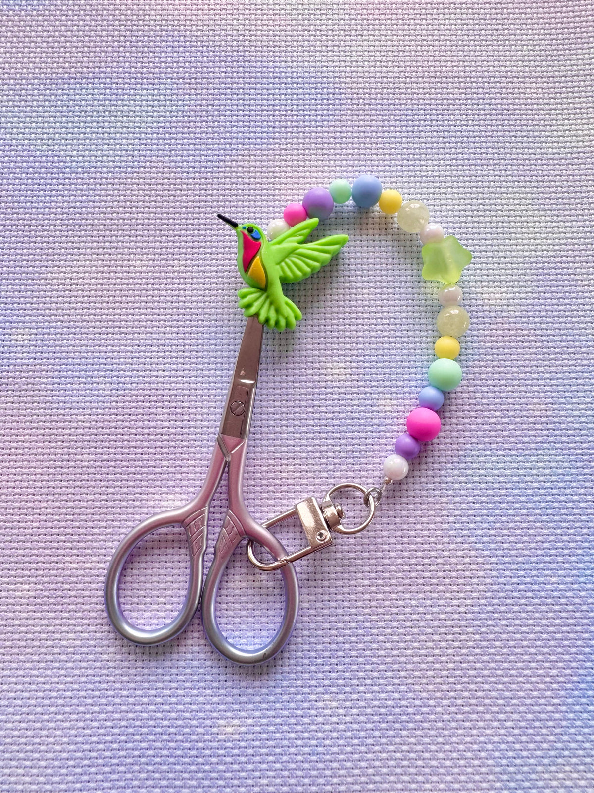 Hummingbird Scissor Fob - With Scissor Protector (4 Colours Available)