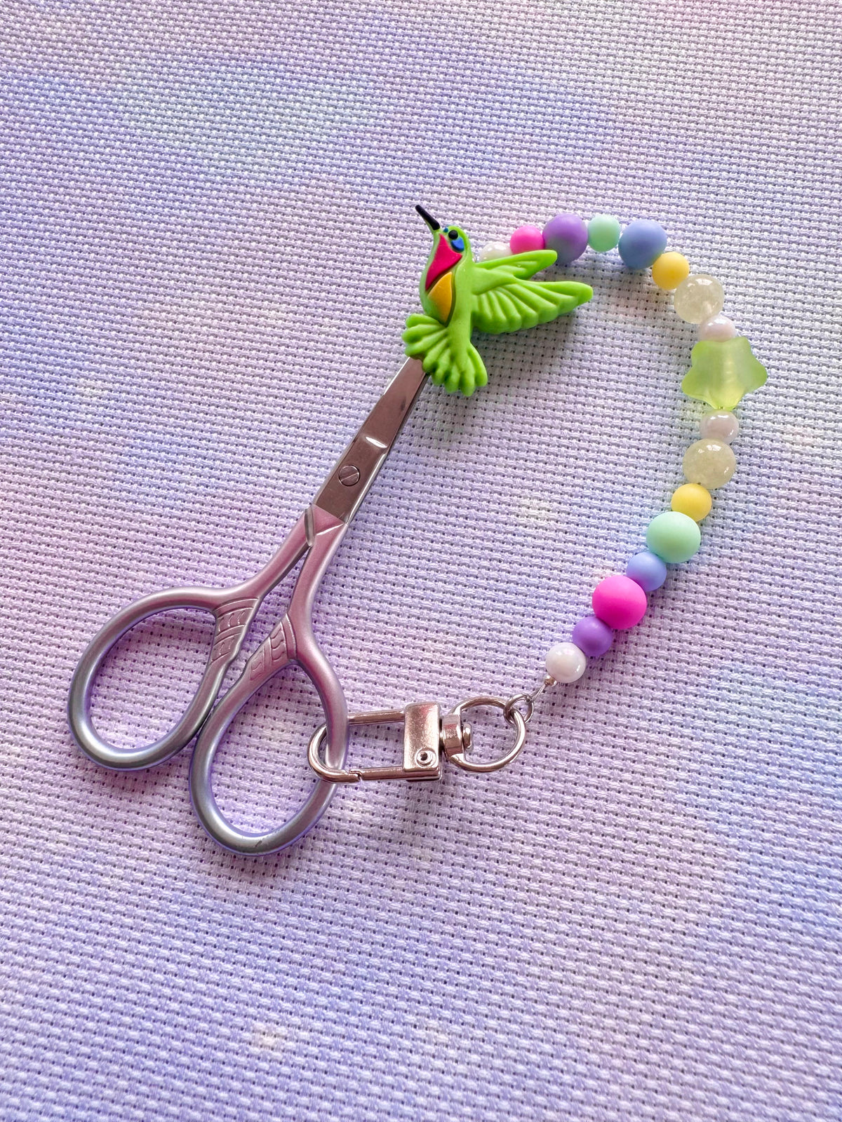 Hummingbird Scissor Fob - With Scissor Protector (4 Colours Available)