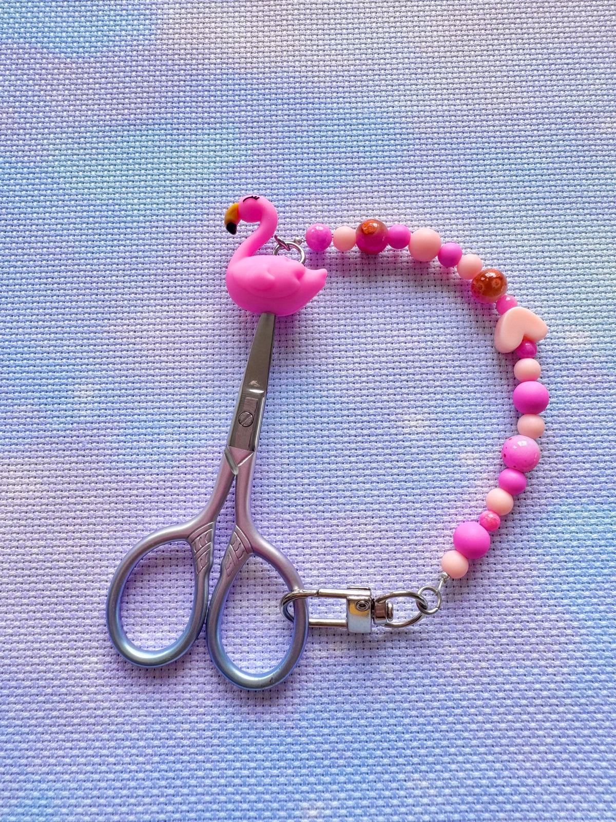 Flamingo Scissor Fob - With Scissor Protector (2 Options Available)