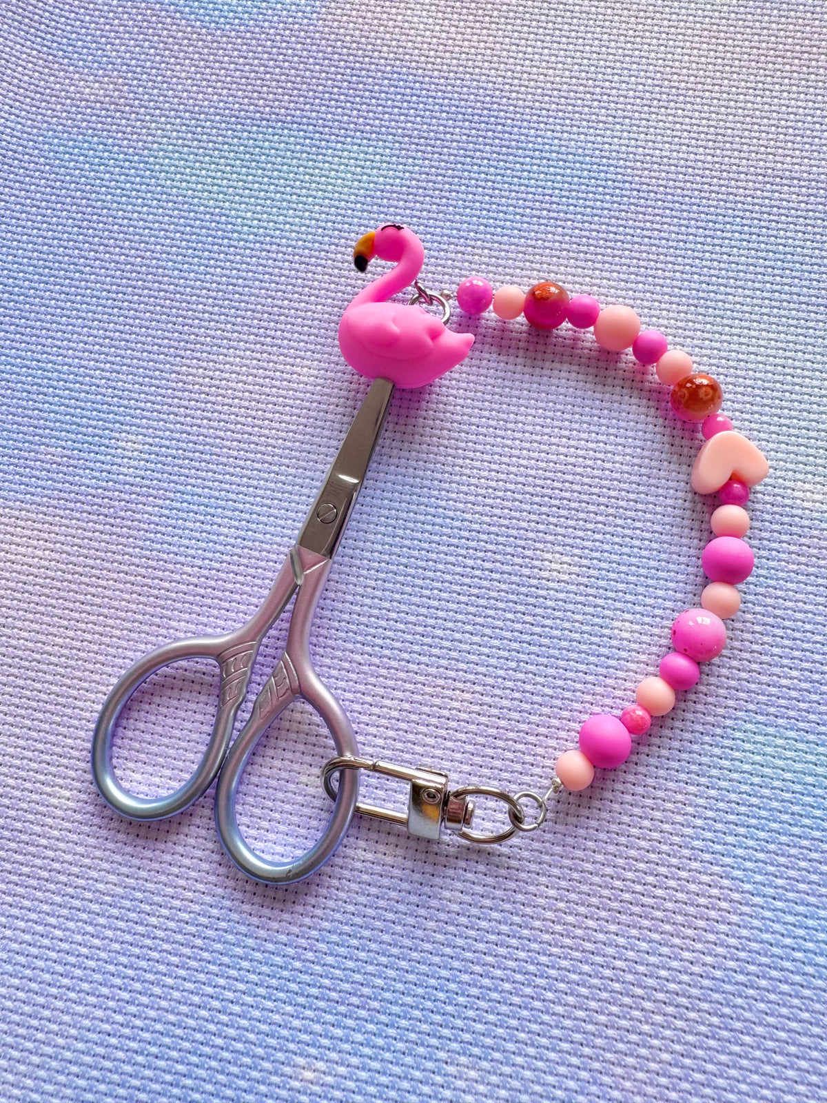 Flamingo Scissor Fob - With Scissor Protector (2 Options Available)