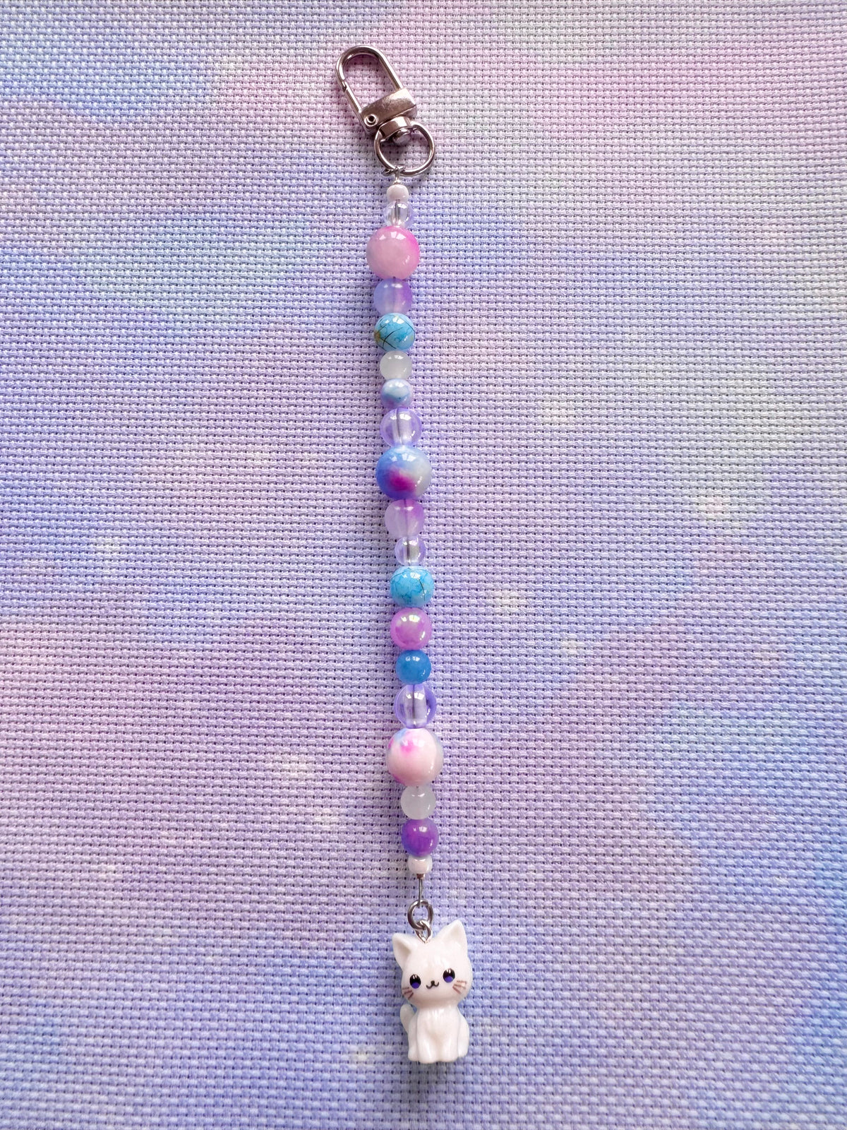 Cat Scissor Fob
