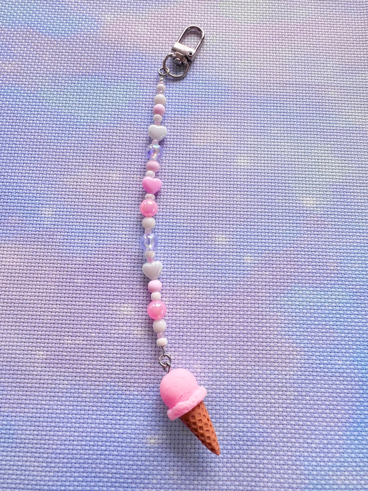 Ice Cream Scissor Fob (4 Colours Available)