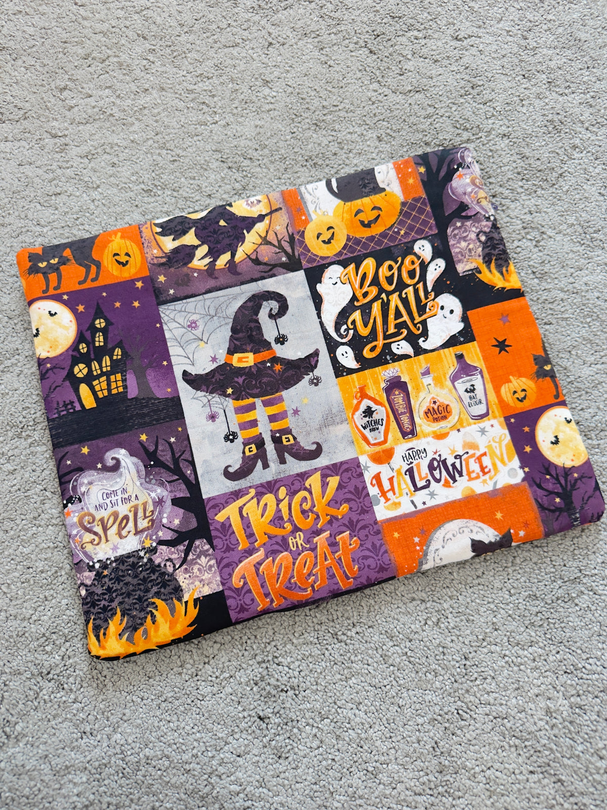 Halloween Print Project Bag - Standard Size