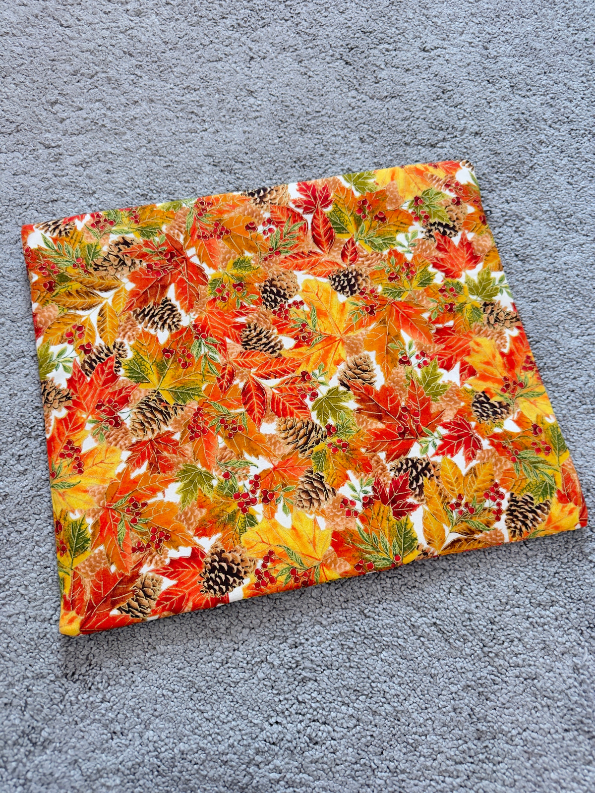 Pinecones & Leaves  Project Bag - Standard Size